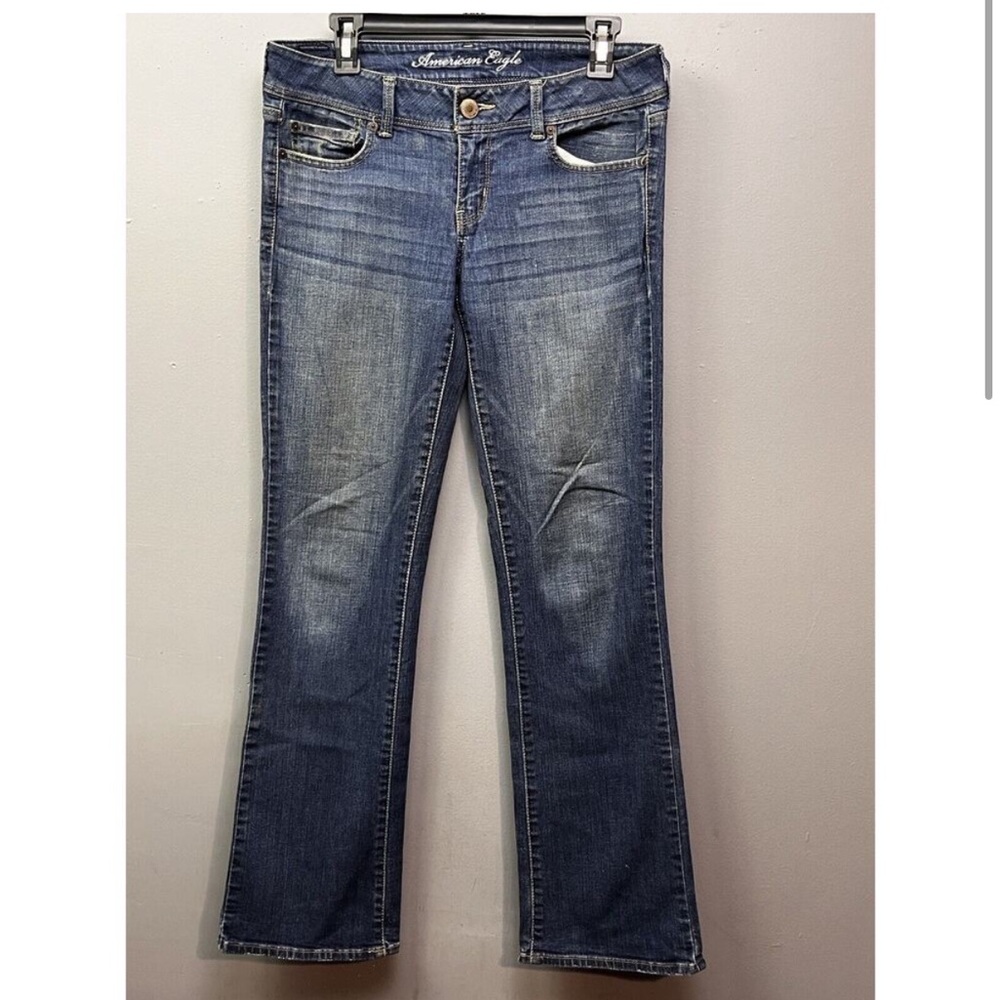 EUC AMERICAN EAGLE SLIM BOOT JEANS CLASSIC GREAT STRETCH SUPER COMFORTABLE